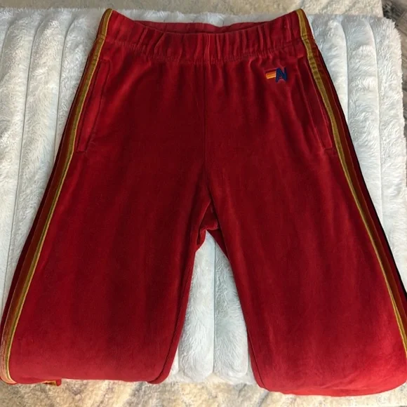 Aviator Nation Classic Velvet Sweatpants
